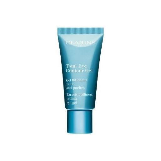 Clarins total eye blue gel trattamento occhi idratante 20 ml - 20 ml