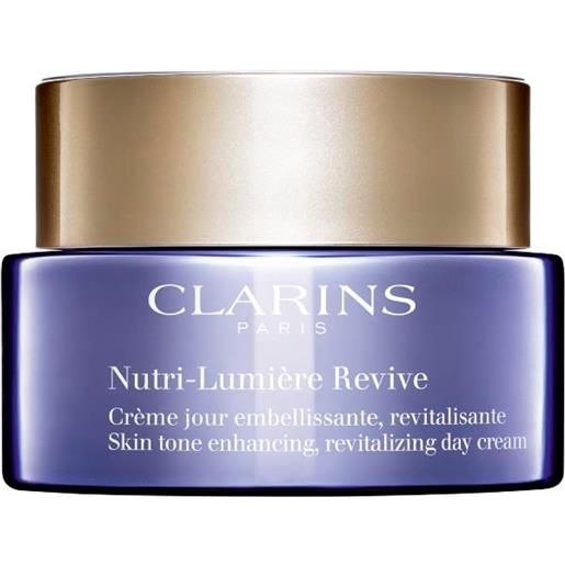 Clarins nutri-lumière revive crema giorno rivitalizzante, tonificante e perfezionatrice per la pelle matura 50 ml - 50 ml