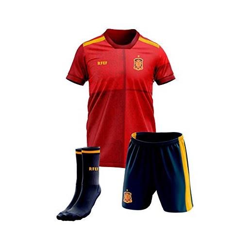 Rfef selezione spagnola mini kit per bambini, rosso, 12 meses