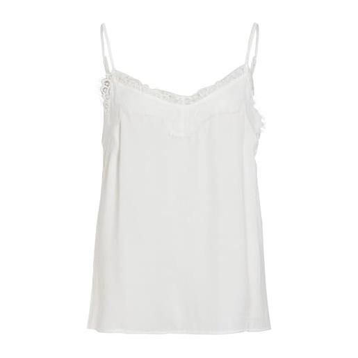 Vila vicava new lace singolet/su - noos top in pizzo, ballerino di nuvola, 46 donna