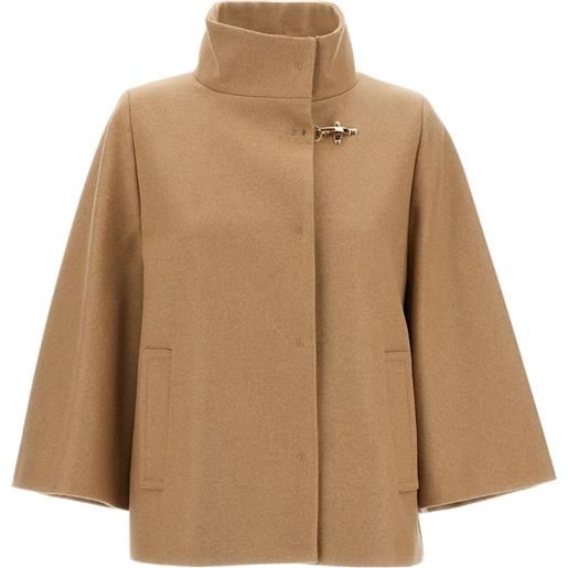 Fay giacca in misto lana - marrone