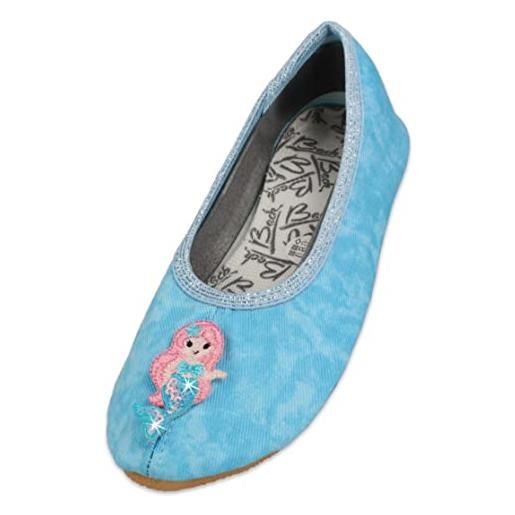 Beck meerjungfrau, scarpe da ginnastica bambine e ragazze, blu, 35 eu