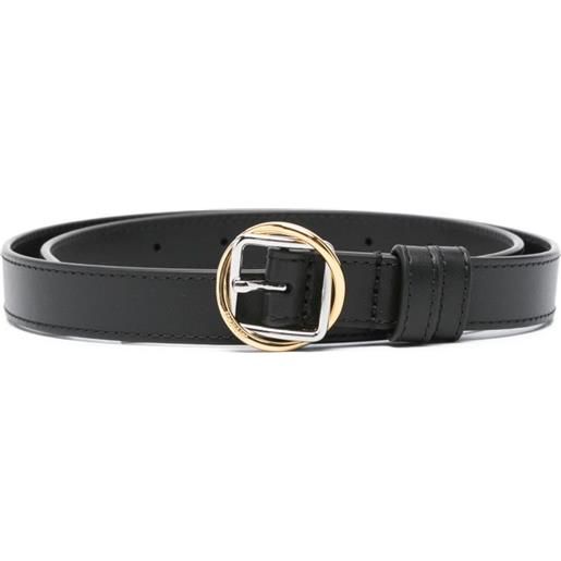 Jacquemus cintura in pelle - nero