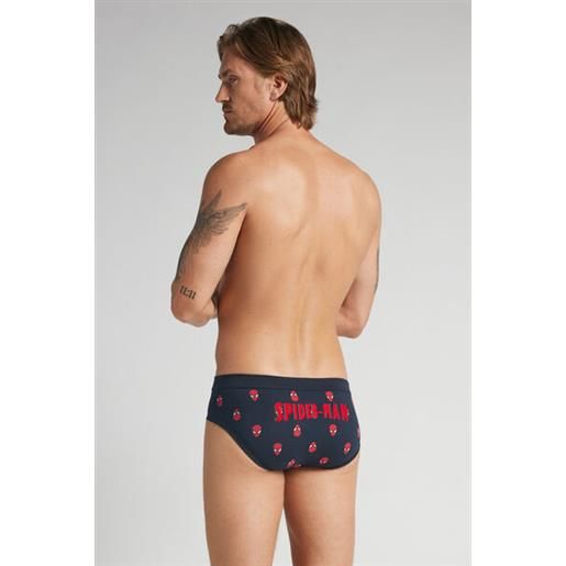 Set 3 Slip Marvel Spiderman bambino in cotone