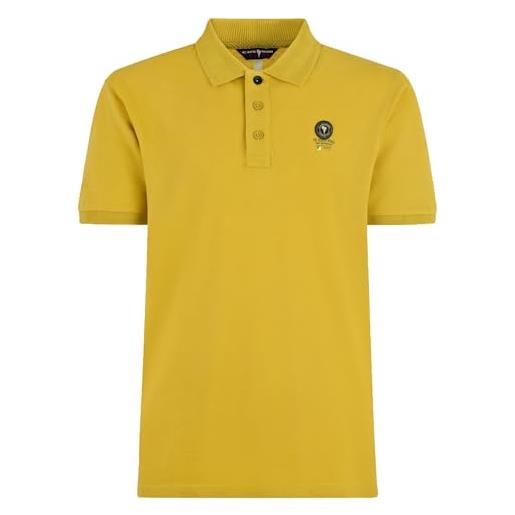 cape horn polo uomo in piquet tinto pezza art. 41054 oglander