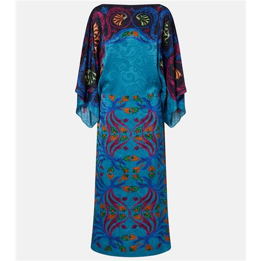 Etro abito midi con stampa