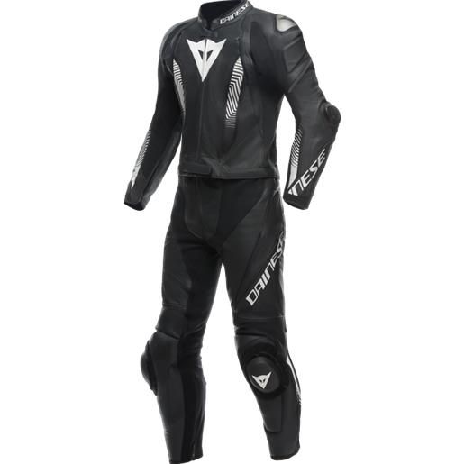 Dainese tuta dainese laguna seca 5 2pcs pelle black black white | dainese