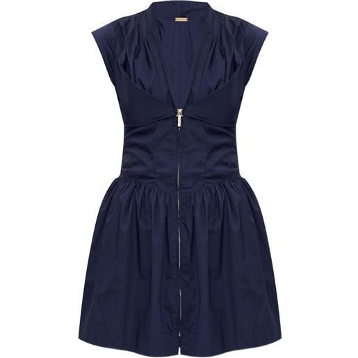 Cult Gaia abito rocca - blu