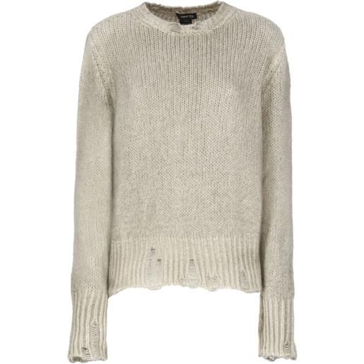 Avant Toi maglione girocollo - toni neutri