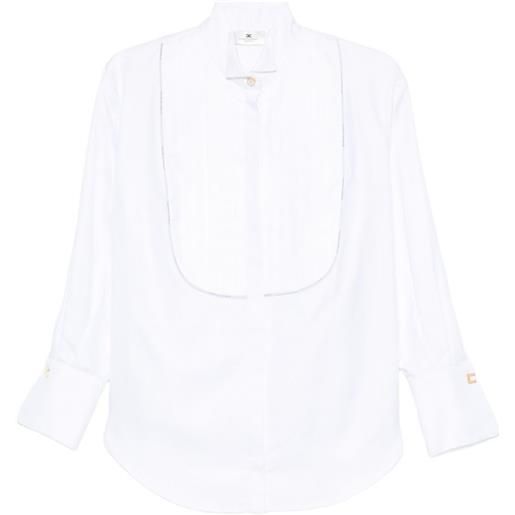 Elisabetta Franchi camicia con inserti - bianco