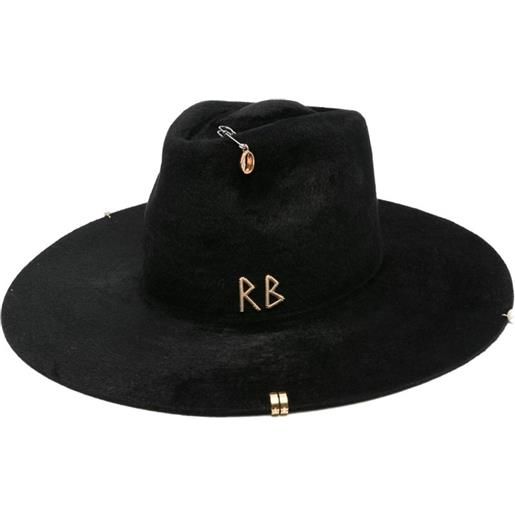 Ruslan Baginskiy fedora in feltro - nero