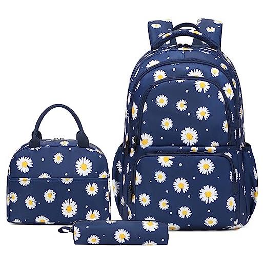 Zaino Donna Con Motivo Floreale - Piccolo E Leggero - Per Shopping, Viaggi, Appuntamenti - Foto 10