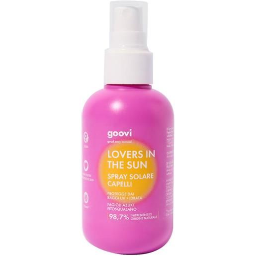 THE GOOD VIBES COMPANY Srl goovi spray solare capelli 150 ml - protezione solare naturale per capelli