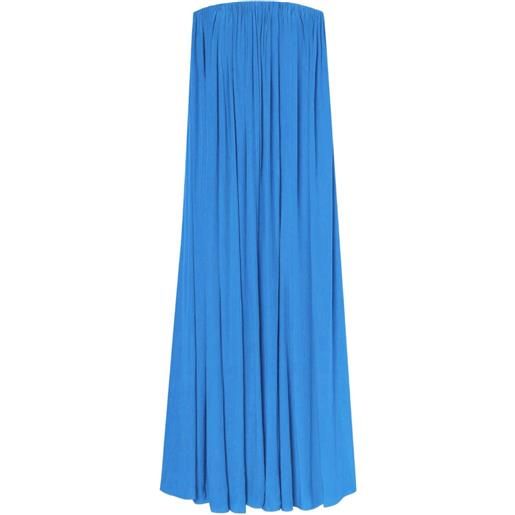 A.L.C. abito da sera senza spalline - blu