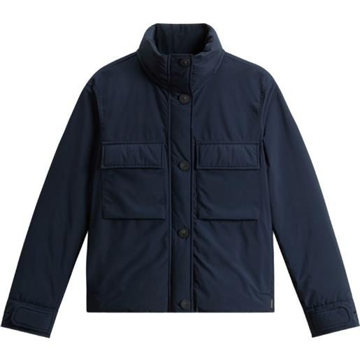 Woolrich piumino con tasche - blu