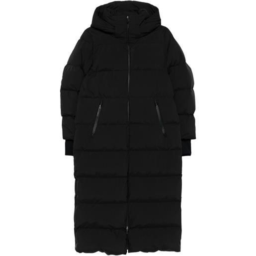 Herno cappotto imbottito con cappuccio - nero