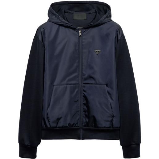 Prada giacca con cappuccio - blu