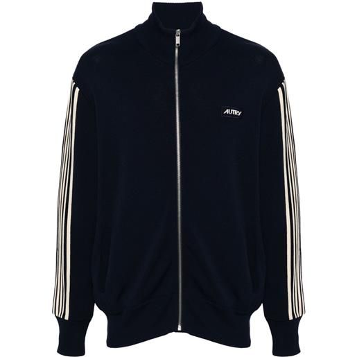 Autry felpa con ricamo - blu