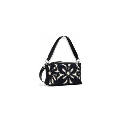 Desigual borsa a mano in poliuretano, colore nero, taglia unica, nero, one size