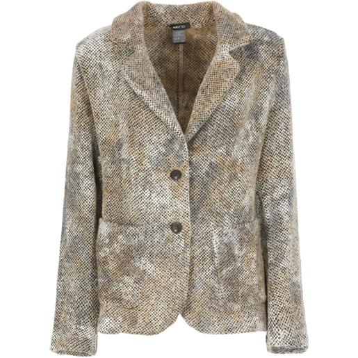 Avant Toi blazer in misto lana - toni neutri