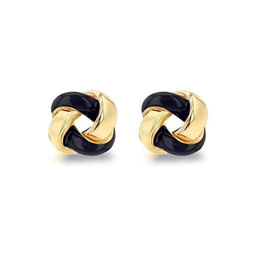 Tuscany Silver Orecchini A Goccia In Argento Sterling 925 Per Donna: Design Twist, Ipoallergenici - 3
