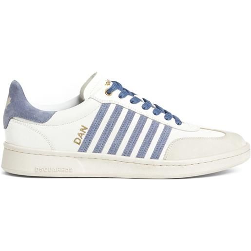 DSQUARED2 sneakers boxer - bianco