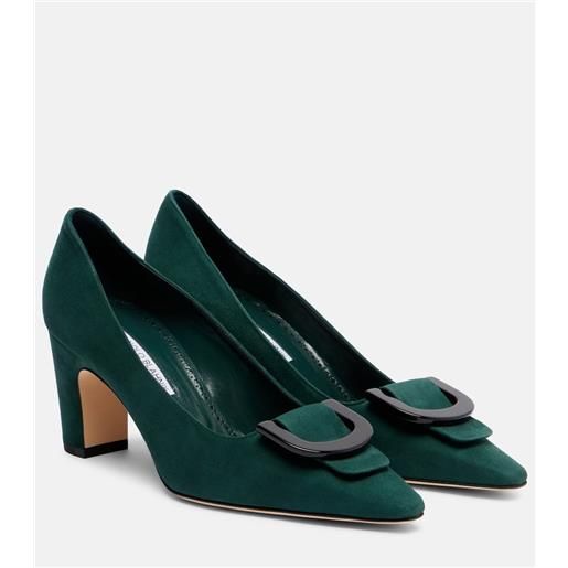 Manolo Blahnik pumps beti 70 in suede