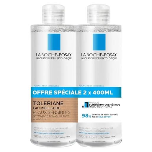 La Roche-Posay toleriane acqua micellare pelle sensibile 2 x 400 ml