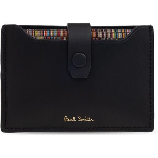 Paul Smith portacarte in pelle - nero