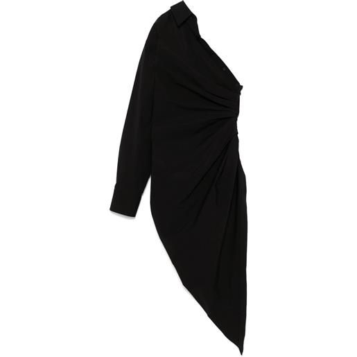 Alexander Wang abito corto asimmetrico - nero