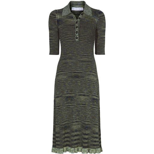 Proenza Schouler White Label abito modello polo - blu