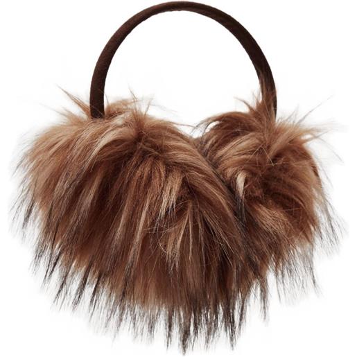 Unreal Fur paraorecchie in pelliccia sintetica - marrone