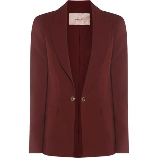 TWINSET blazer con bottoni - rosso