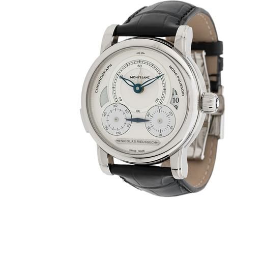 Montblanc orologio nicolas rieussec chronograph 43mm - nero