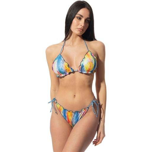 4Giveness costume bikini donna 4Giveness python shades multicolor
