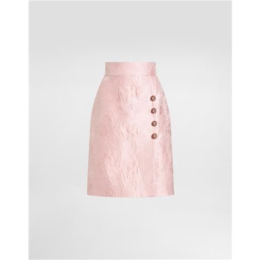 Dolce & Gabbana gonna in jacquard floreale