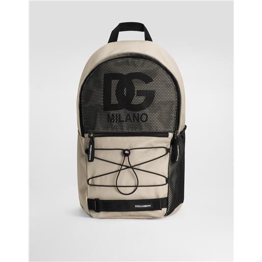 Dolce & Gabbana zaino in nylon con logo dg