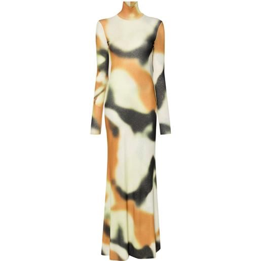 Nanushka abito lungo nemy - giallo