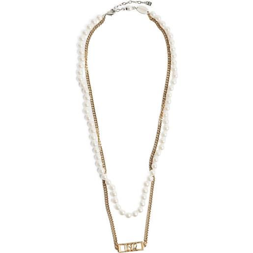 DSQUARED2 collana a catena - oro
