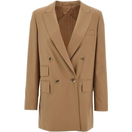 Max Mara blazer doppiopetto - toni neutri