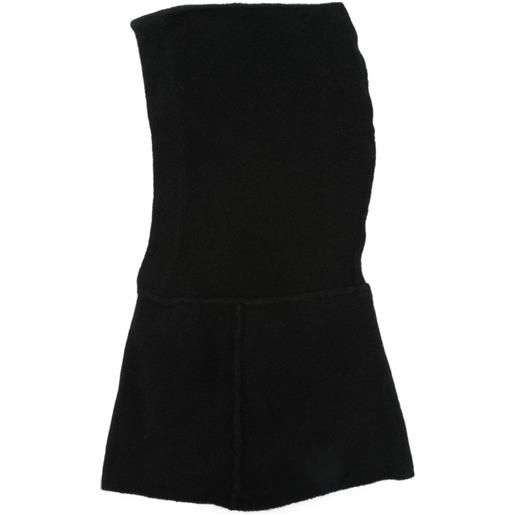 Isabel Benenato passamontagna in maglia - nero