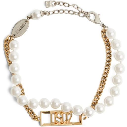 DSQUARED2 bracciale dsq2 - oro