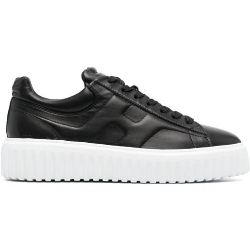 Hogan sneakers h-stripes - nero