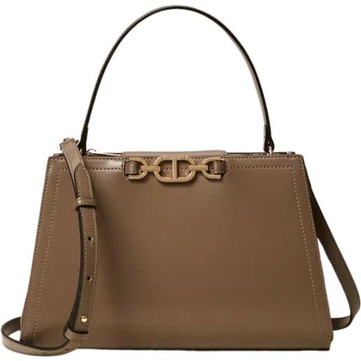 TWINSET borsa 'first class' con morsetto oval t