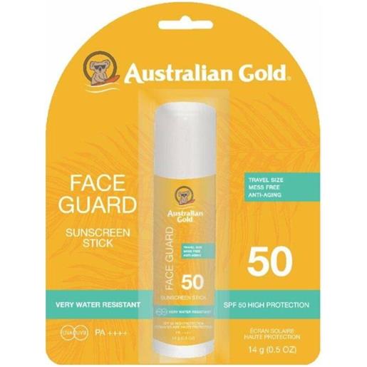 Australian Gold stick solare face guard spf 50 - protezione uv efficac
