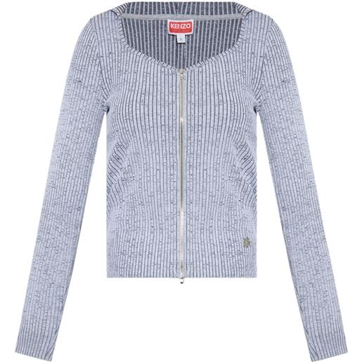 Kenzo top a coste - grigio