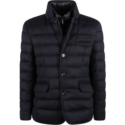 Moorer giacca trapuntata - nero