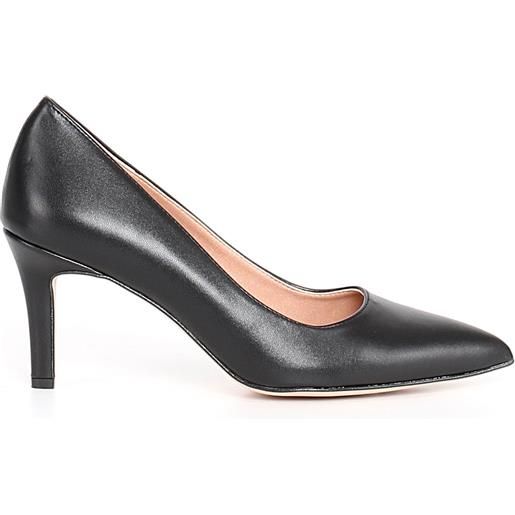 DU SIMON décolleté a punta nero - donna - nero