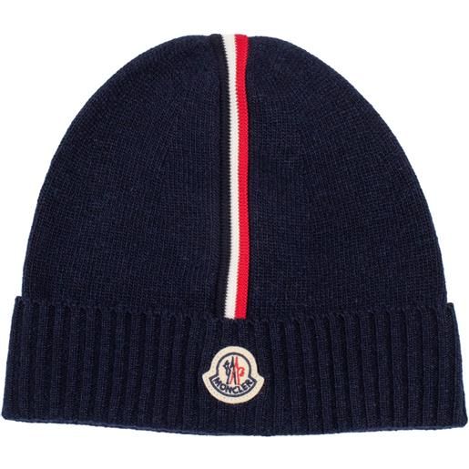 Moncler Enfant dark blue hat