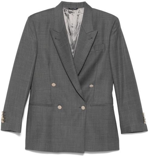 ERALDO completo doppiopetto in lana - grigio